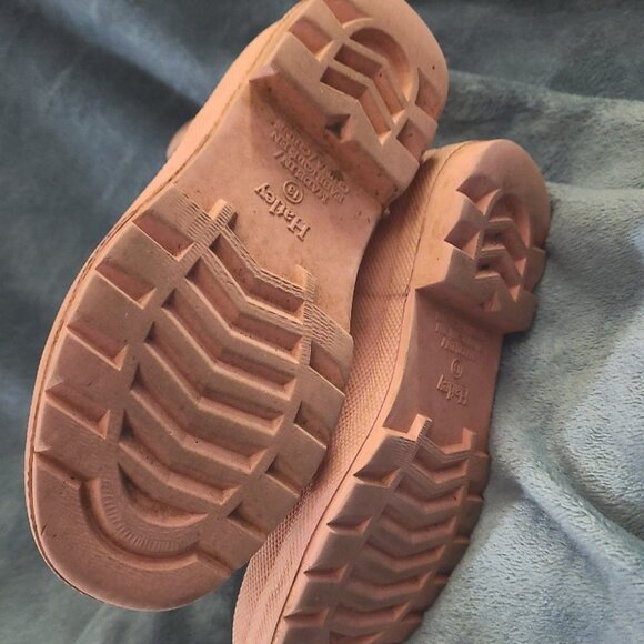 Girl's HATLEY rain ankle boots rubber waterproof Size 13 - Picture 5 of 8